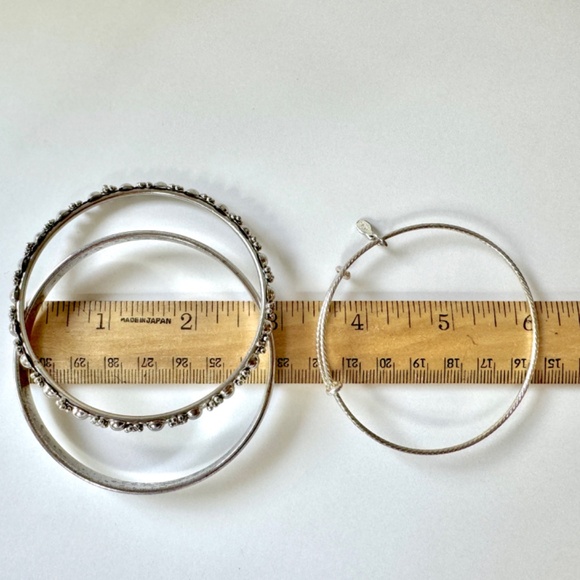 Bracelet Trio, Alex & Ani, 3 bangles - Picture 11 of 13